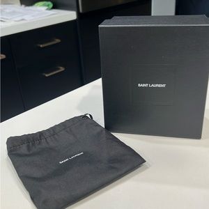Ysl Dust Bag & Box